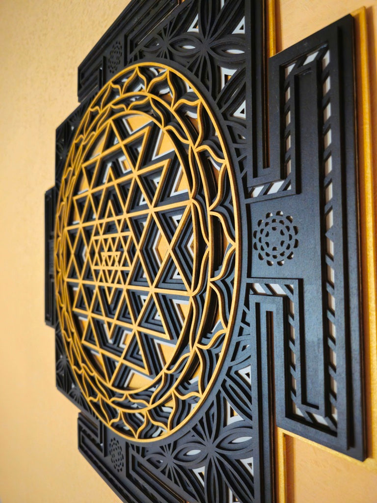 Sri Yantra wzór Sukcesu i Obfitości