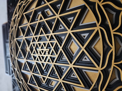 Sri Yantra wzór Sukcesu i Obfitości