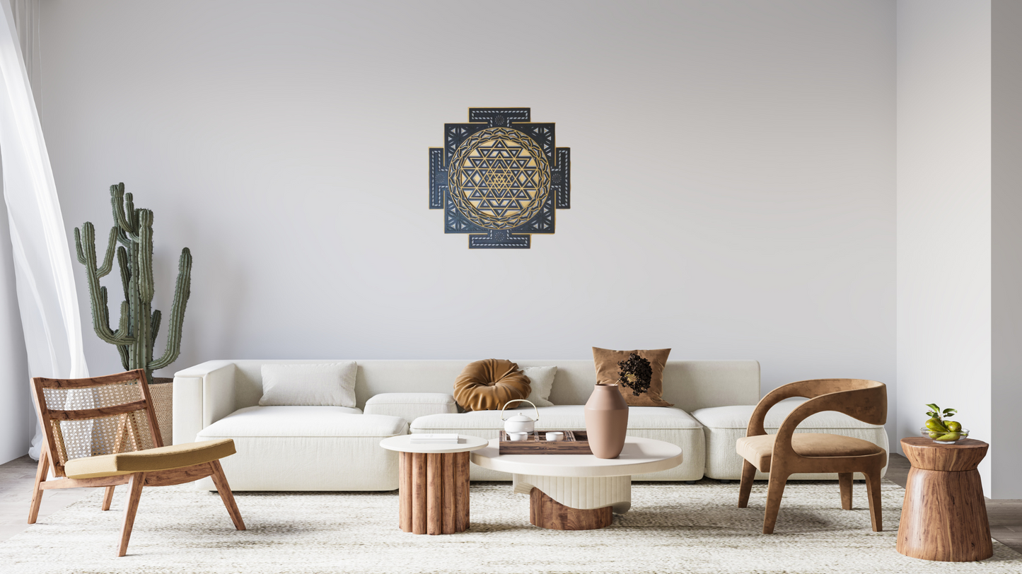 Sri Yantra wzór Sukcesu i Obfitości