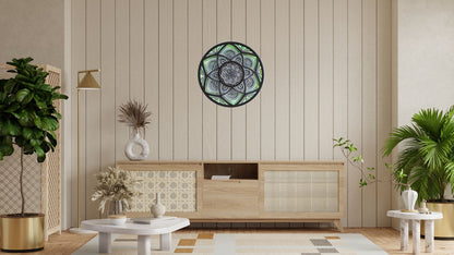 Harmonia Światła - podświetlana Mandala LED